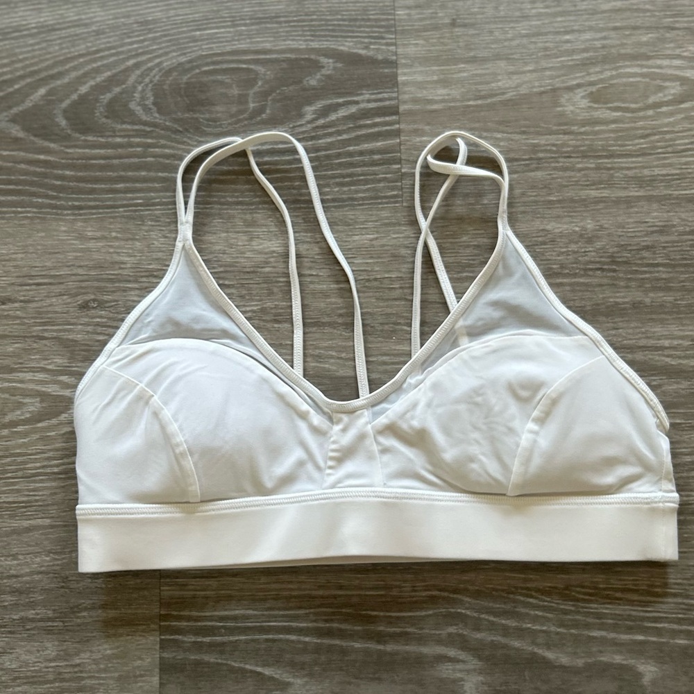 lululemon athletica White Strappy Light-Support Bralette